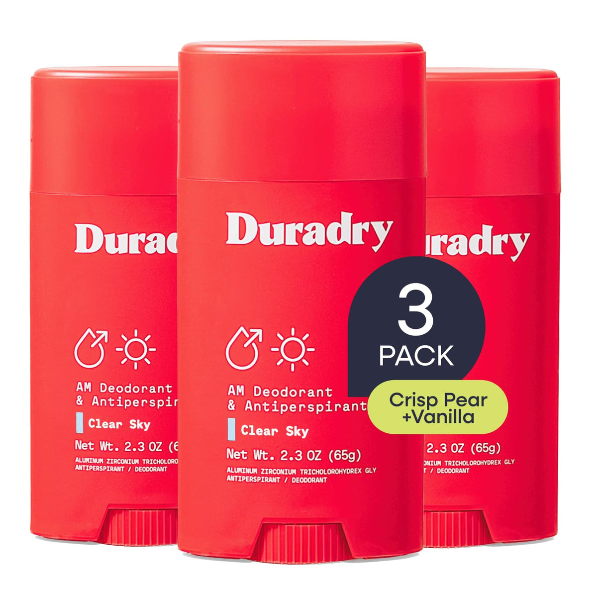 Duradry Clinical Sweat Control Stick – Sweat & Odor Protection