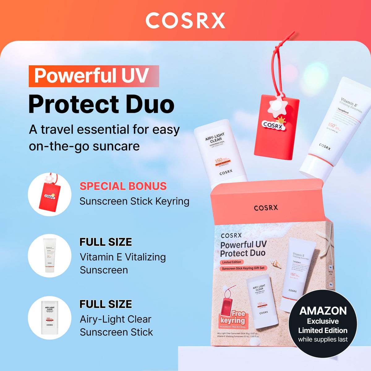 COSRX Sunscreen for Daily Sun Care