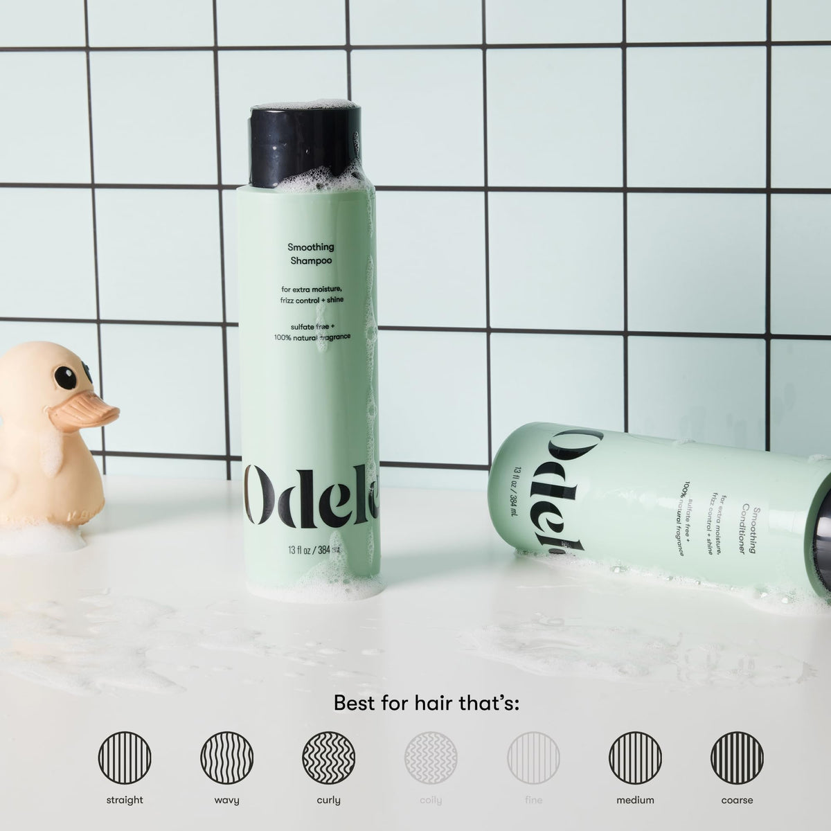 Odele Smoothing Sulfate-Free Shampoo & Conditioner Set