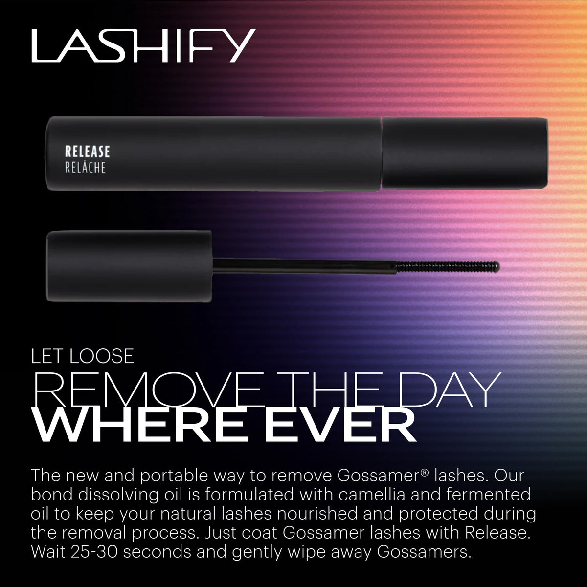 Lashify Release Lash Remover for Gossamer Lashes