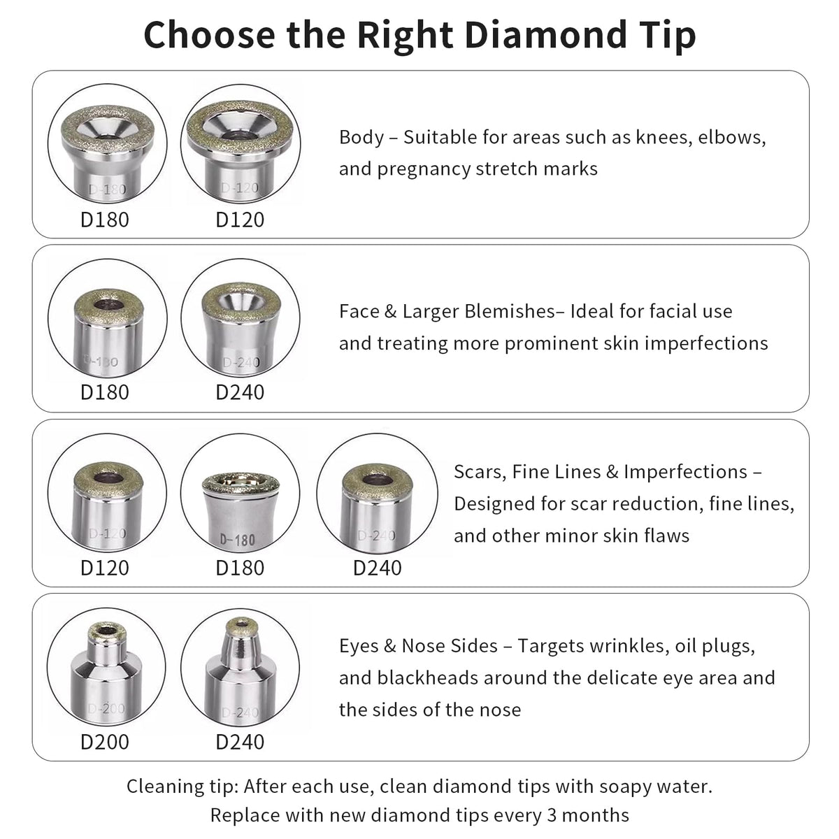 3-in-1 Diamond Microdermabrasion Facial Skin Care Machine
