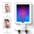 Heated Fogless Shower Mirror with Dimmable LED Lights
