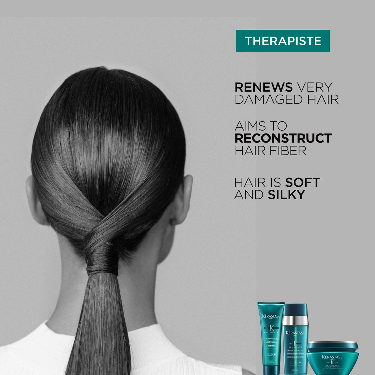 Kérastase Resistance Therapiste Repairing Shampoo, 8.5 Fl Oz