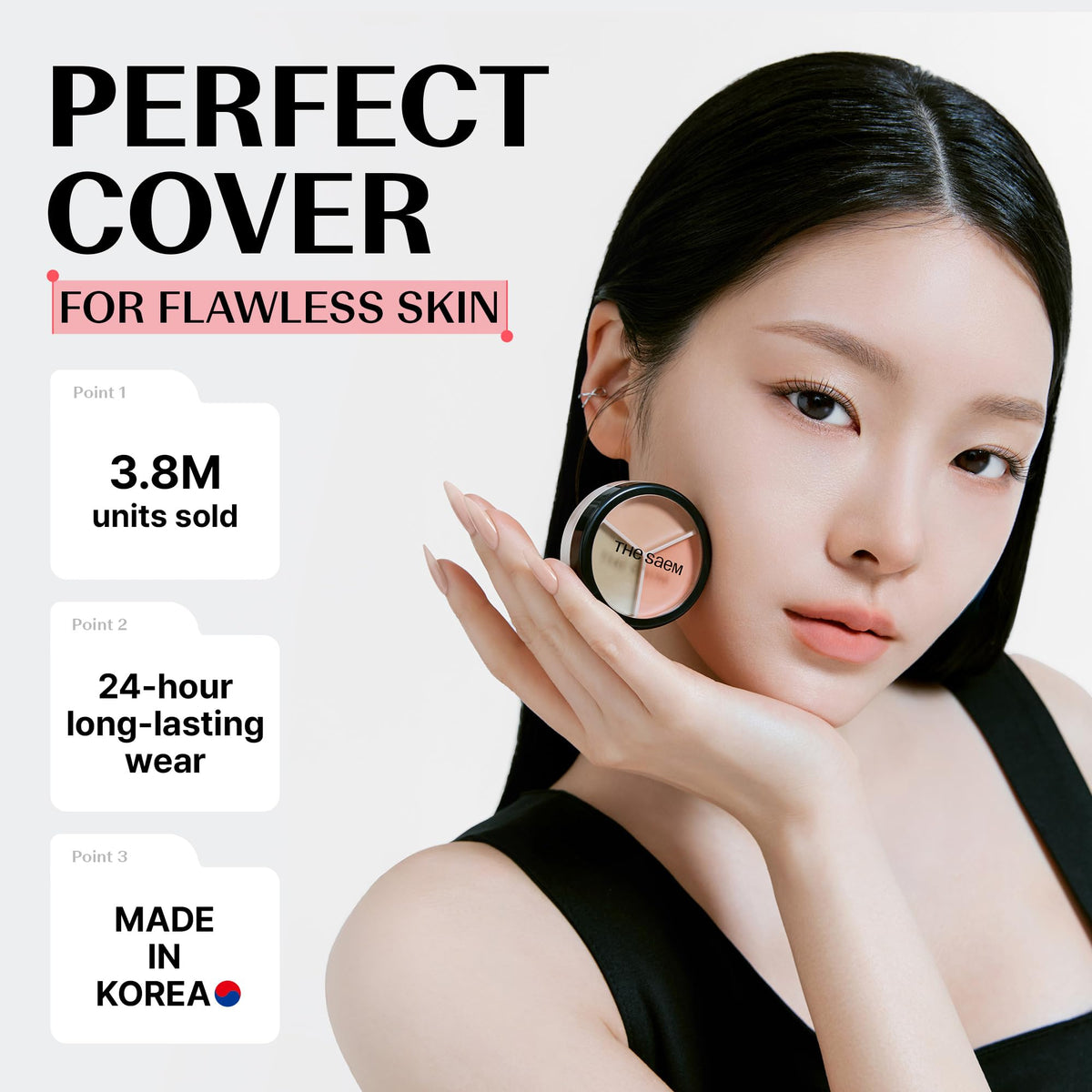 THESAEM Cover Perfection Triple Pot Concealer