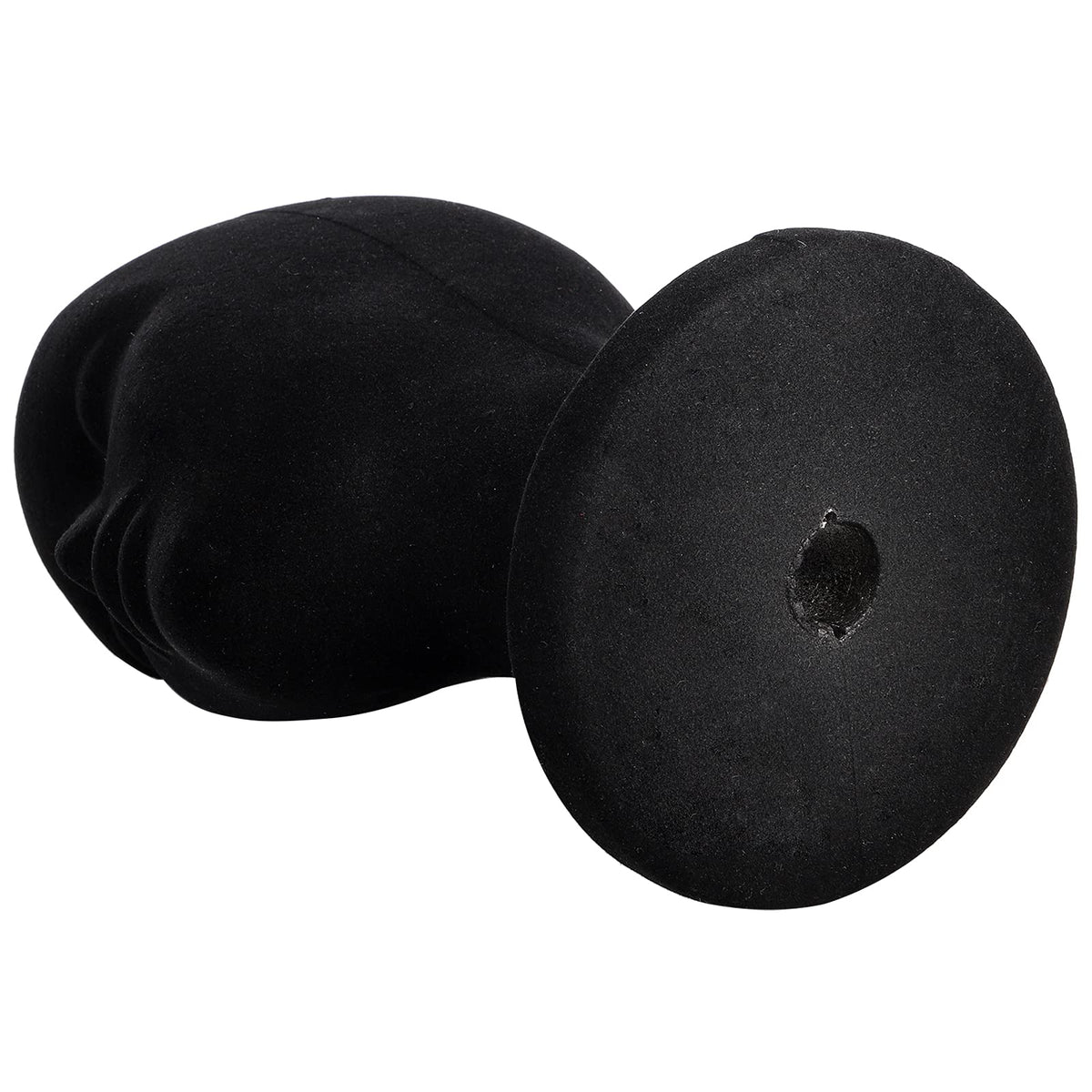 Foraineam 2-Pack Black Foam Mannequin Heads, 12-Inch Female Wig Display Stands