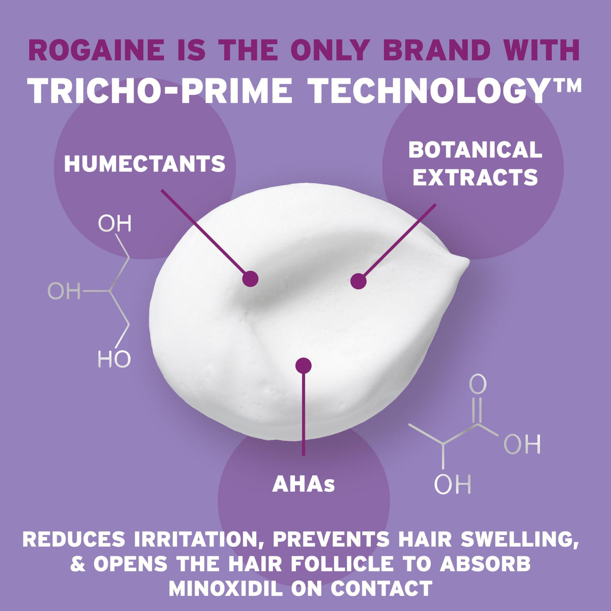 Rogaine Women's 5% Minoxidil Foam Hair Regrowth Treatment