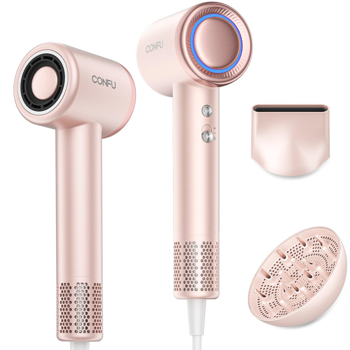 CONFU High-Speed Ionic Hair Dryer with Diffuser