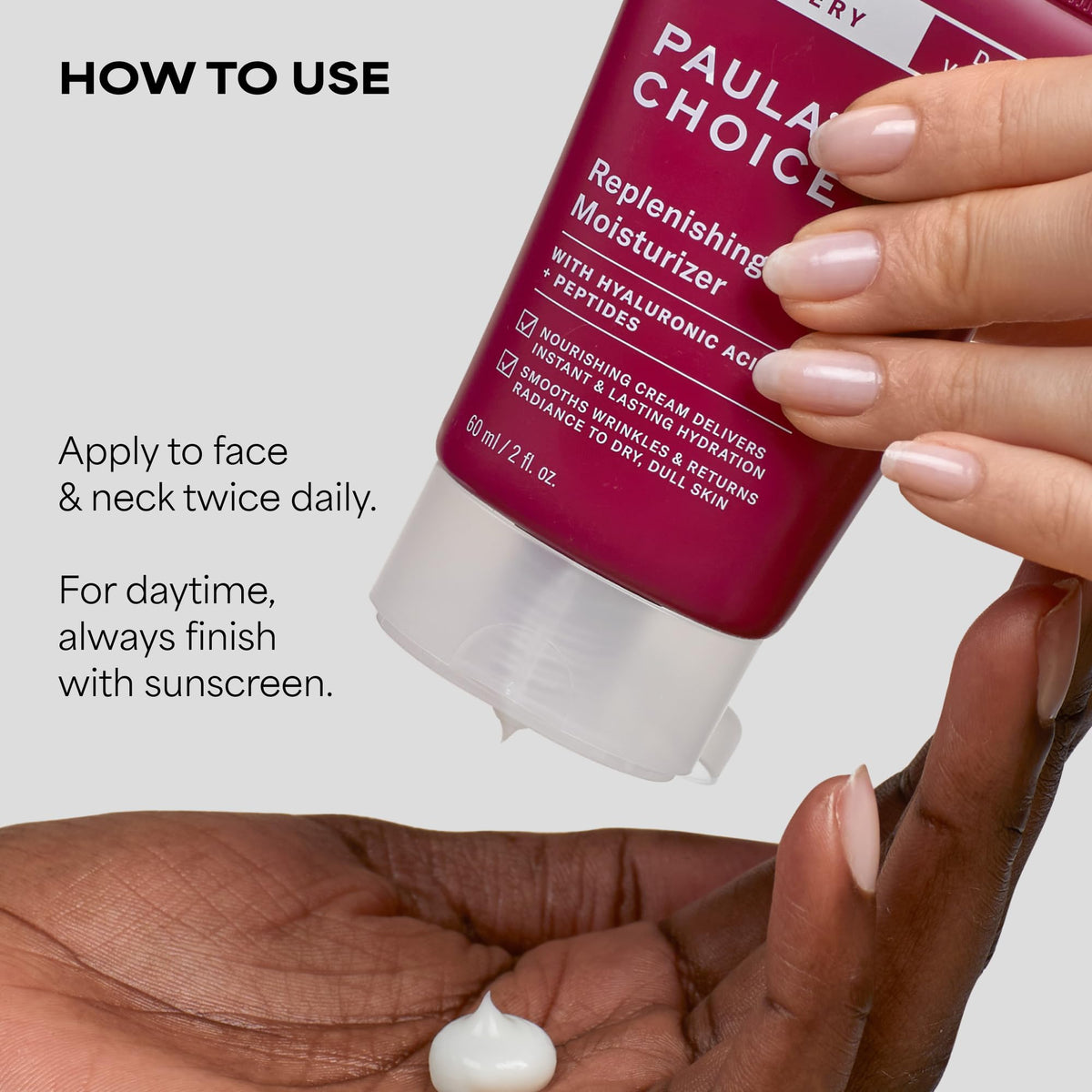 Paula's Choice SKIN RECOVERY Face Moisturizer with Hyaluronic Acid & Peptides