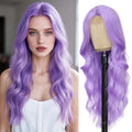 Long Wavy Synthetic Wig for Women, 26 Inch