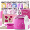 WUWUVISTA Hard Wax Hair Removal Kit with Wax Warmer