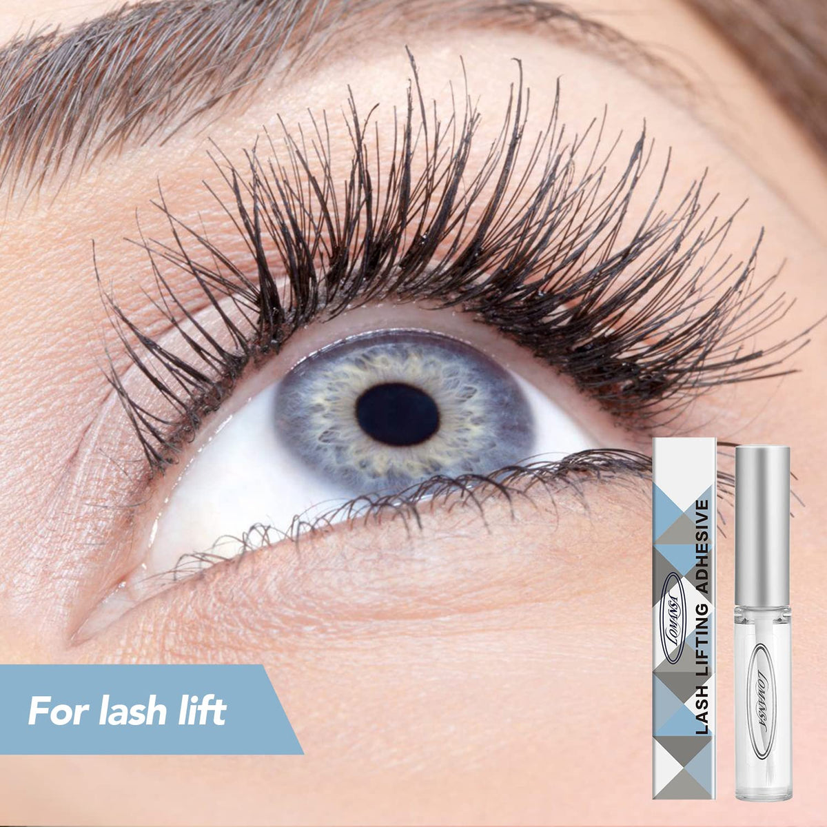 Lomansa Lash Lift Glue Adhesive, Eyelash Perming Rod Fix Glue, 5-Piece