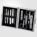 Three Seven 777 Travel Manicure Grooming Kit, 11-Piece Nail Clipper Set