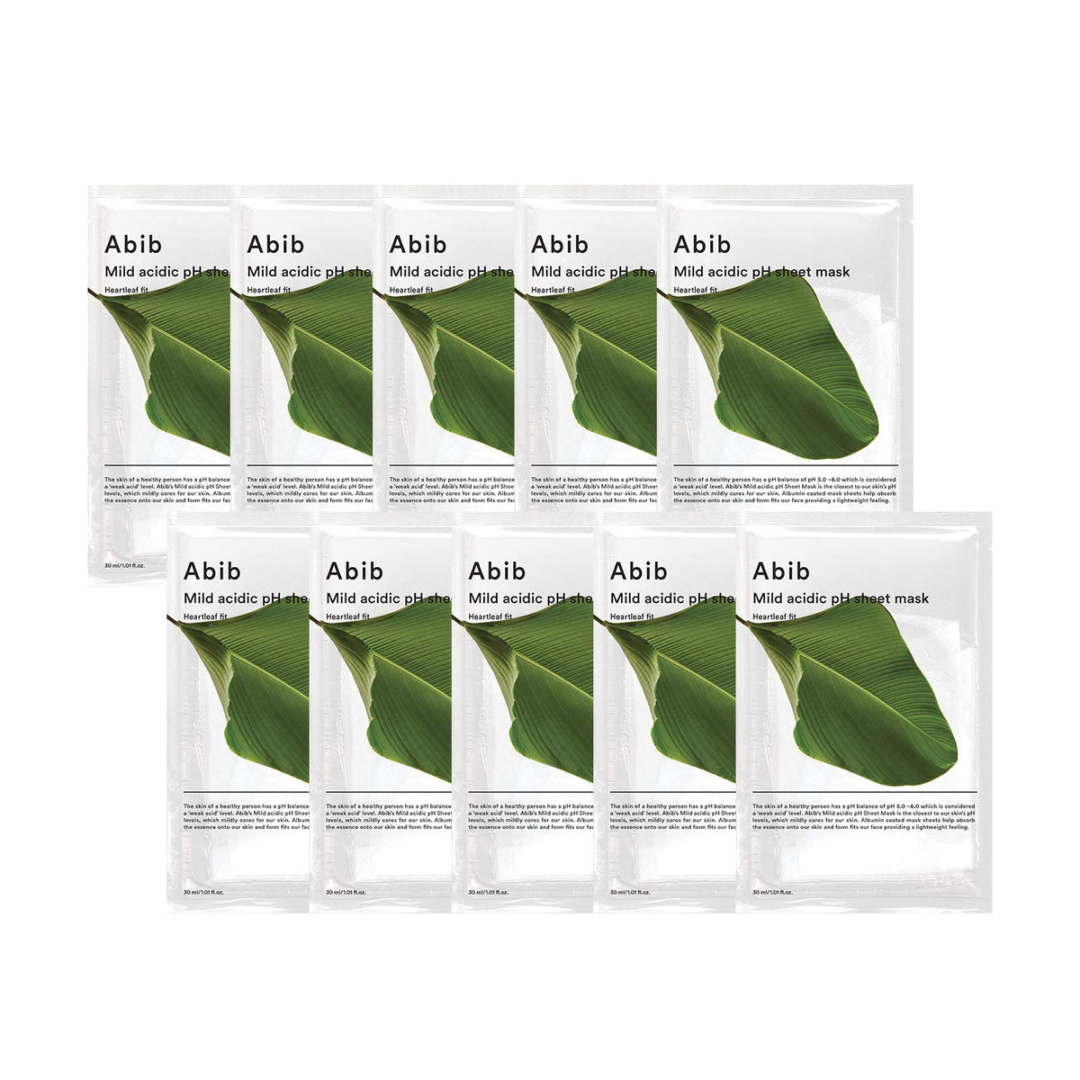 Abib Mild Acidic pH Facial Sheet Mask