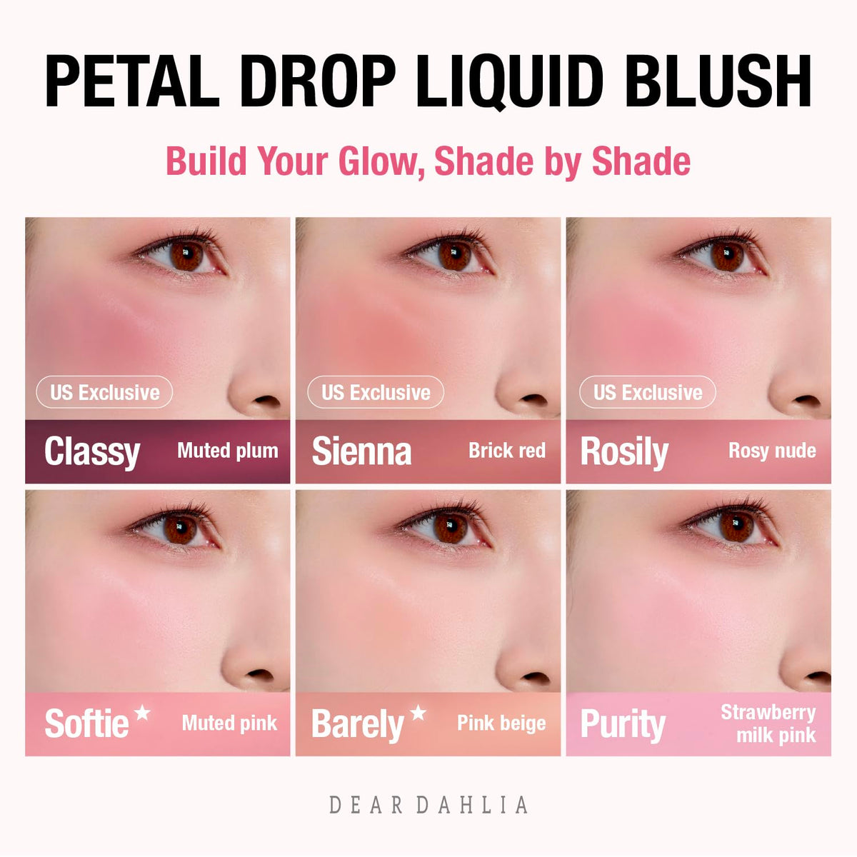 DEAR DAHLIA Petal Drop Liquid Blush