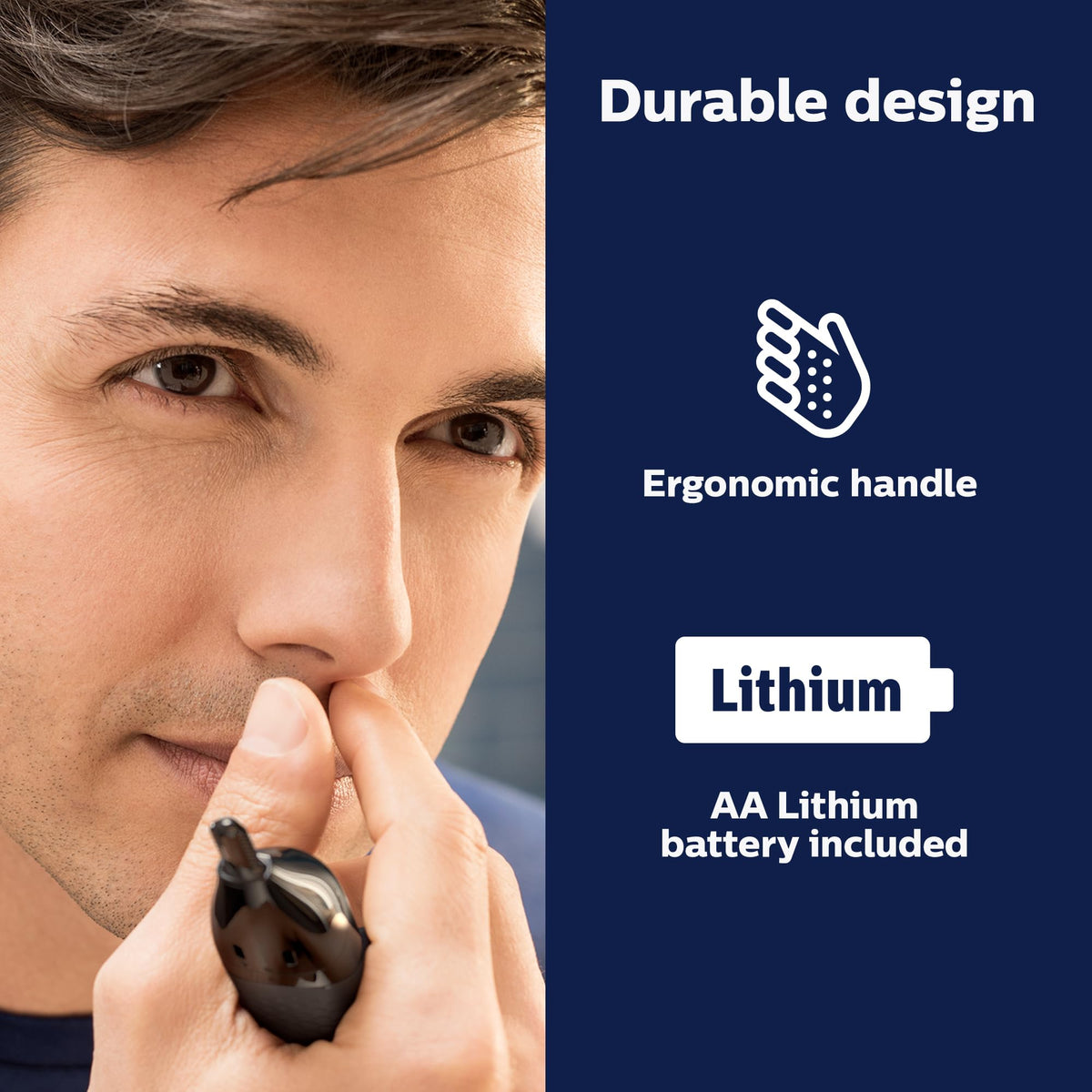 Philips Norelco Nose Trimmer 5000 Facial Hair Trimming Kit