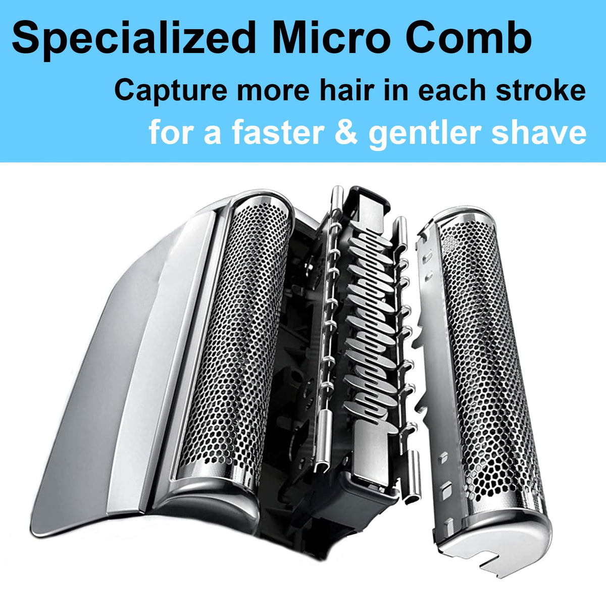 70S Replacement Foil and Cutter Head for Braun Series 7 Electric Shavers