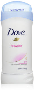 Dove Invisible Solid Powder Antiperspirant Deodorant, 2.6 Ounce, Pack of 6