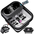 OOAMBB Collapsible Foot Spa with Heat, Bubbles, Massage Rollers and Touch Screen