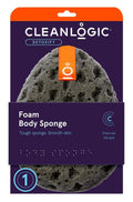 Clean Logic Charcoal-Infused Sea Foam Body Sponge, Pack of 3