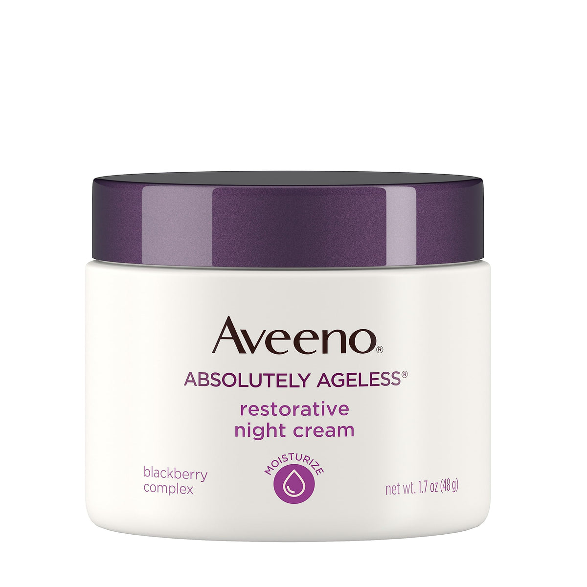 Aveeno Absolutely Ageless Restorative Night Cream with Blackberry Complex
