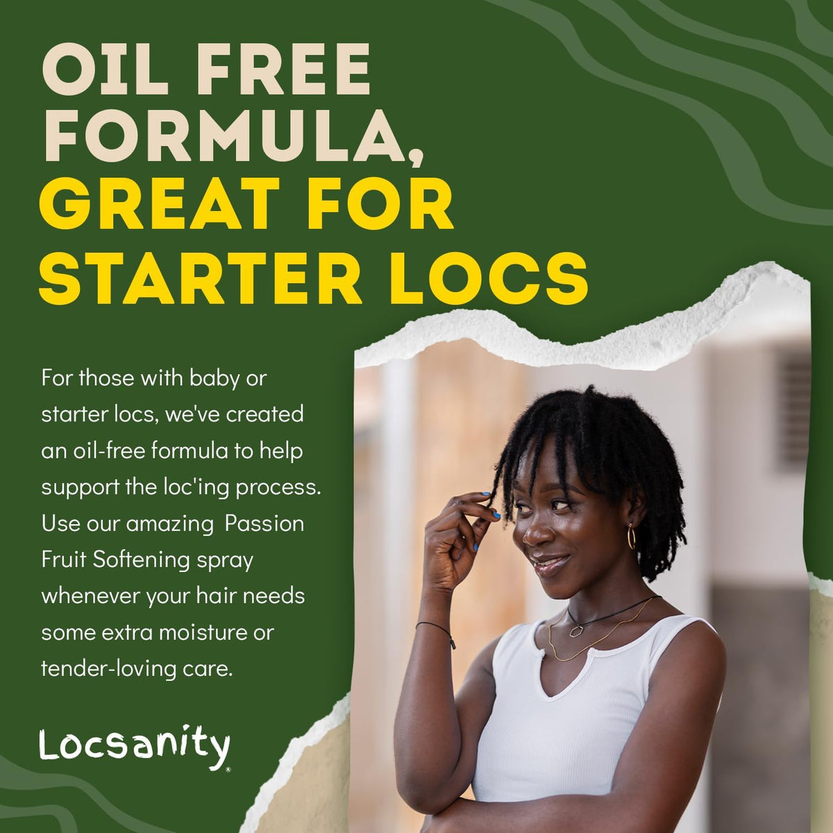 Locsanity Daily Moisturizing Loc Spray with Passion Fruit