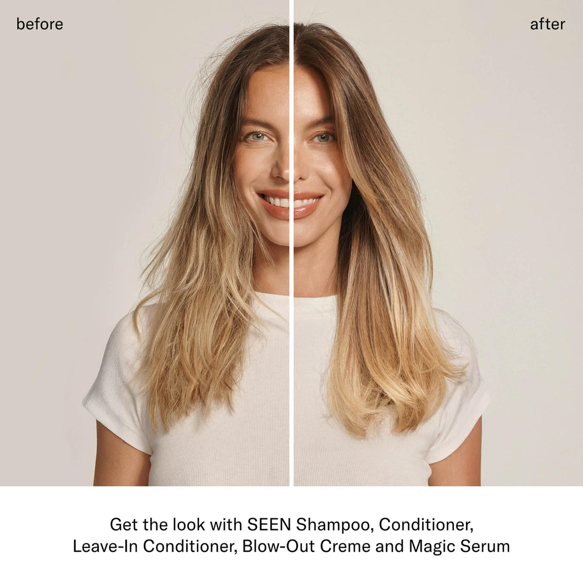 SEEN Leave-In Conditioner with Heat, UV & Pollution Protection