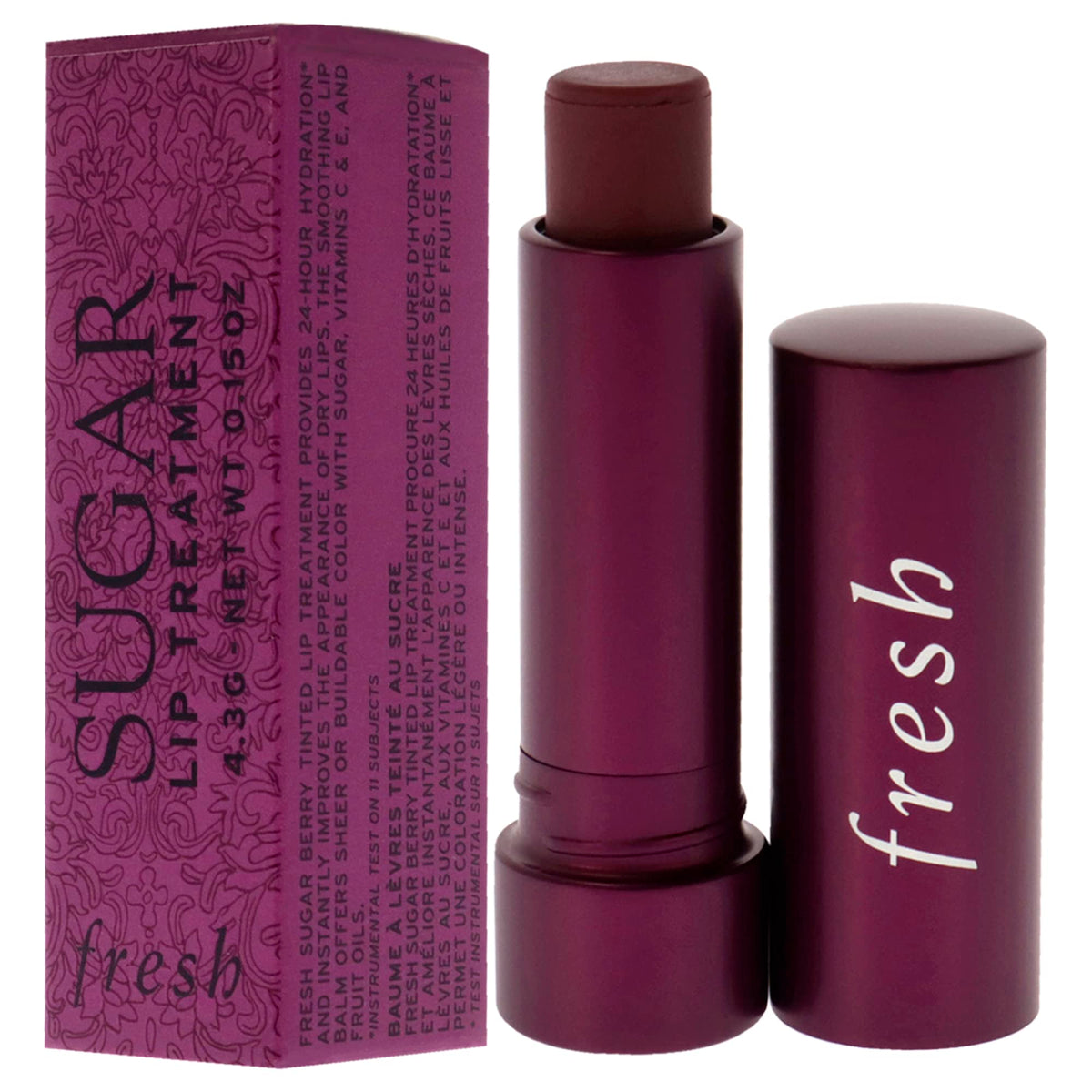 Fresh Sugar Lip Treatment Berry Tinted Lip Balm, 0.15 oz