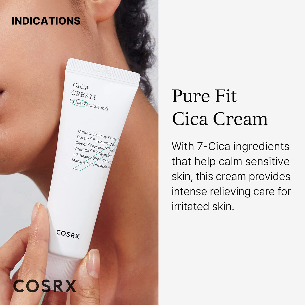COSRX Pure Fit CICA Face Moisturizer for Acne-Prone Skin