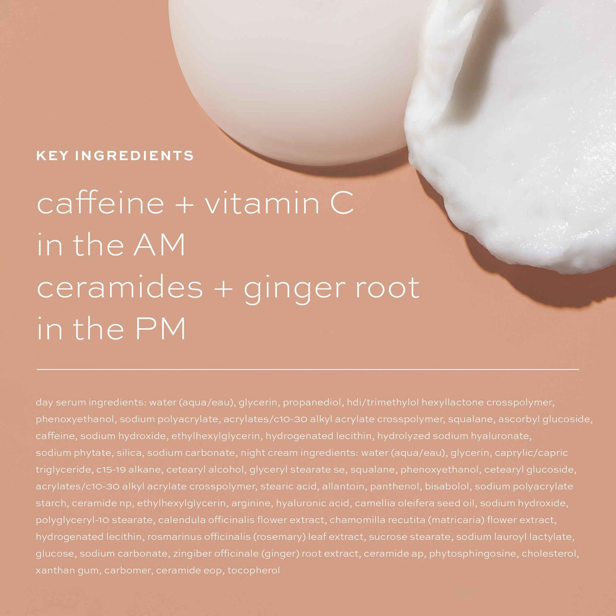 ITK Skincare Eye Cream Set with Caffeine, Vitamin C and Ceramides
