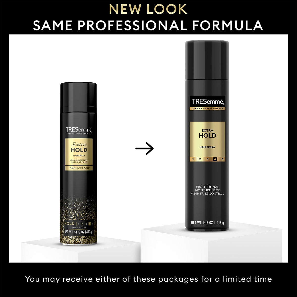 TRESemmé Extra Hold Hairspray 2-Pack with Keratin Repair Mask, 3-Piece Set