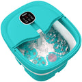 HOSPAN Collapsible Electric Foot Spa with Heat, Bubbles, Massage, Remote and Timer
