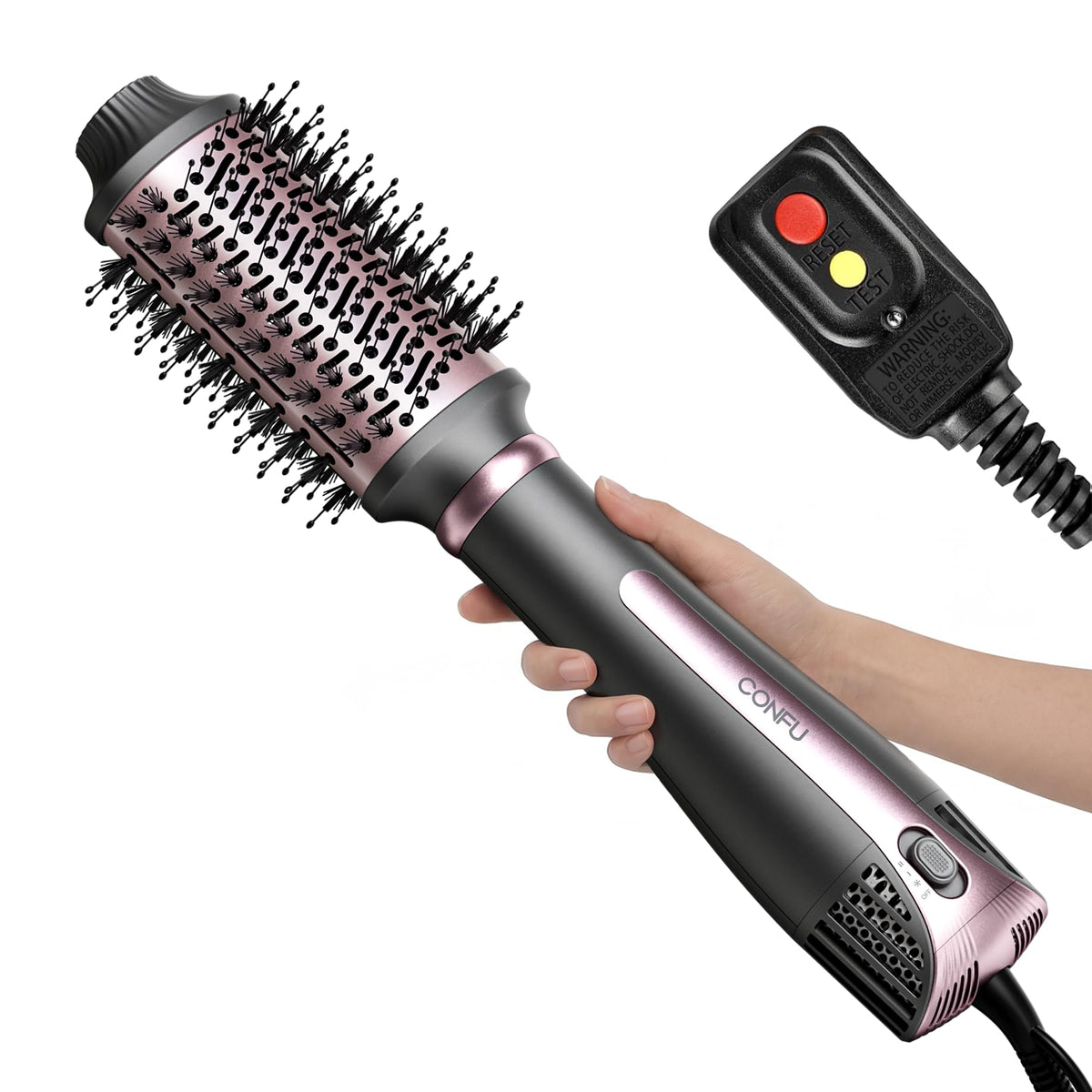 CONFU 4-in-1 Blow Dryer Brush with Ionic Technology