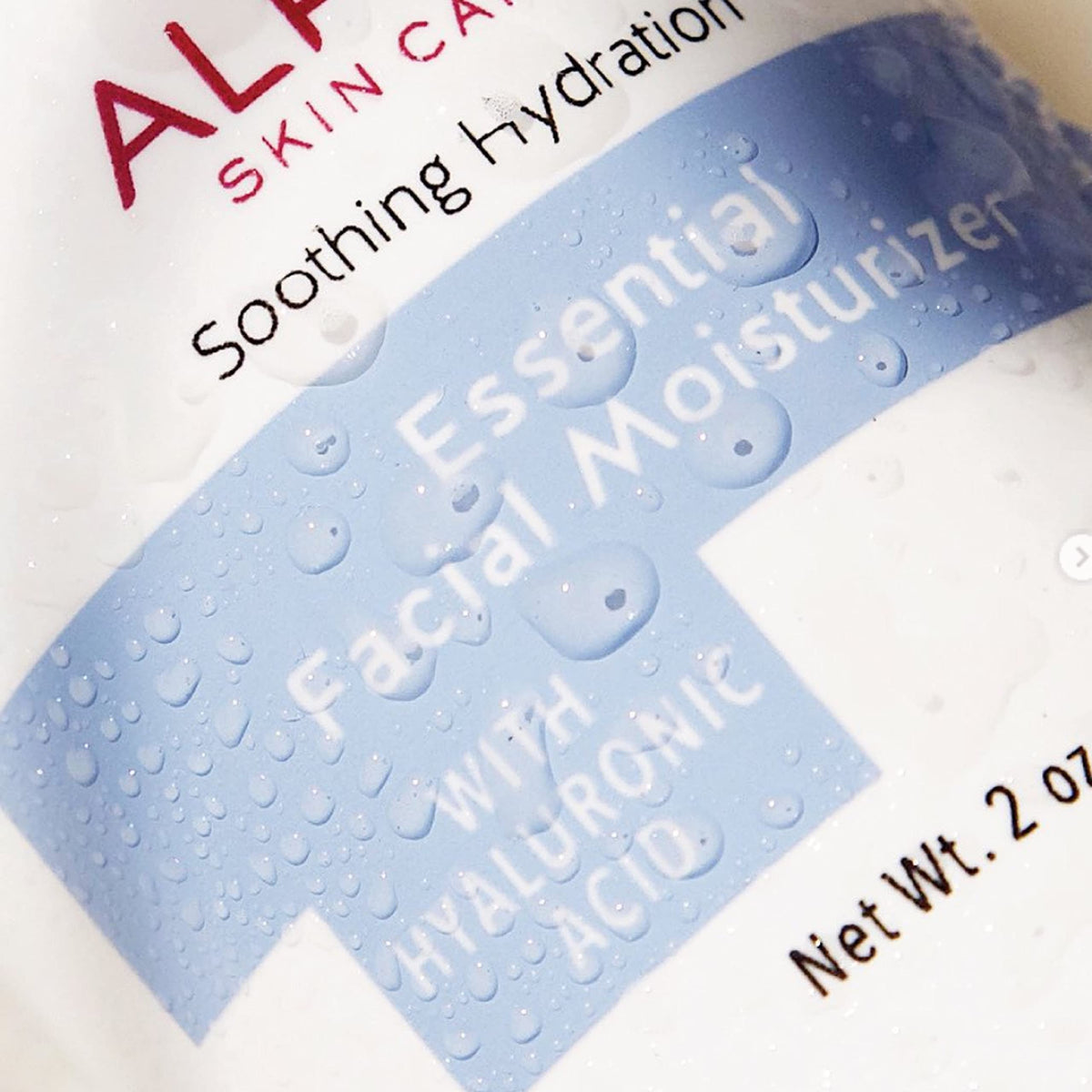 Alpha Skin Care Essential Facial Moisturizer with Hyaluronic Acid