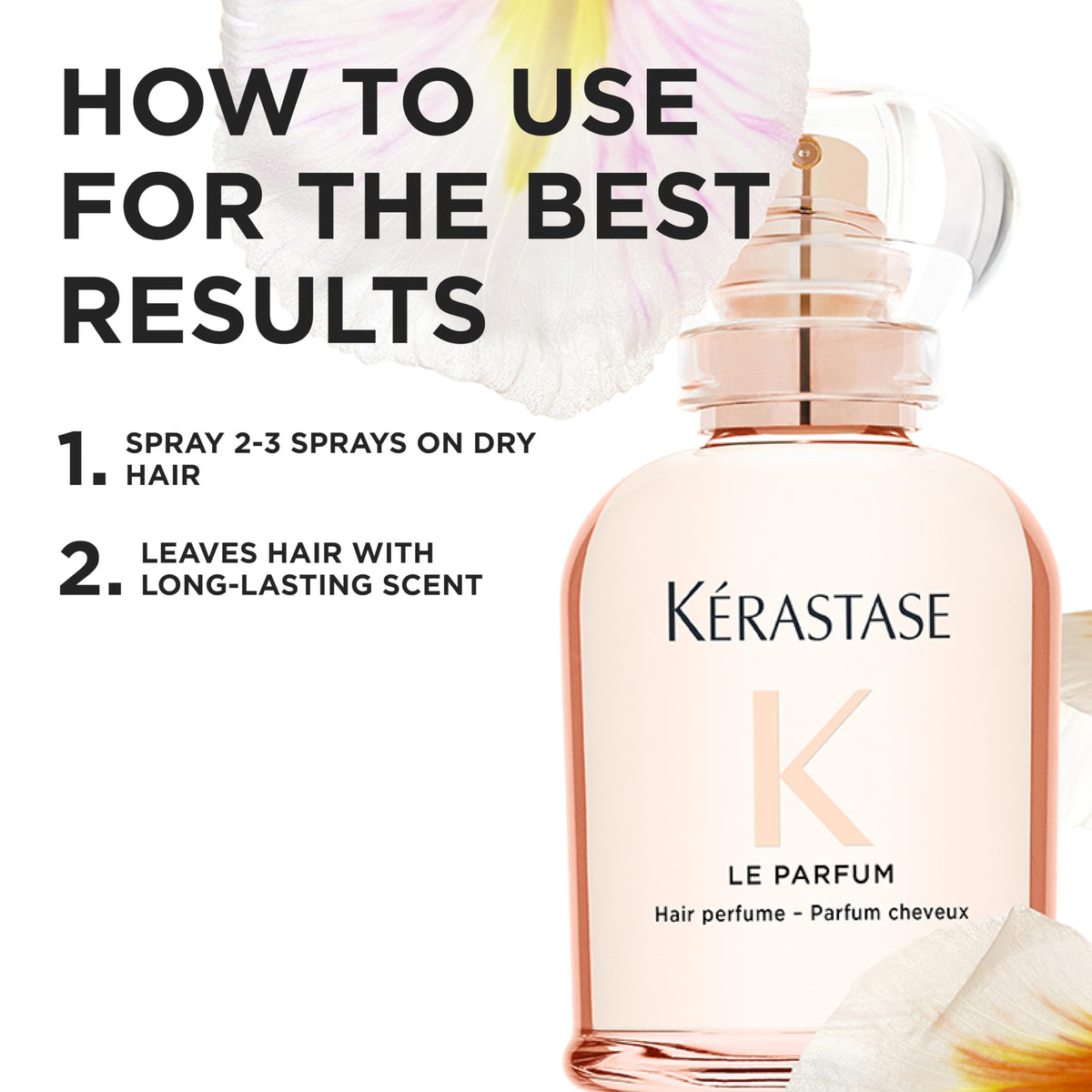 Kérastase Gloss Absolu Le Parfum Hair Perfume, Citrus & Floral Scent, 1.7 oz