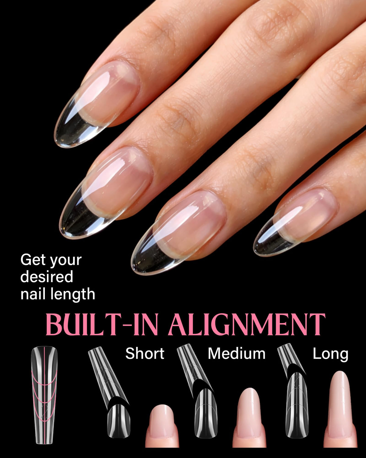 Sandwich Nail Dual Forms for Nail Extensions