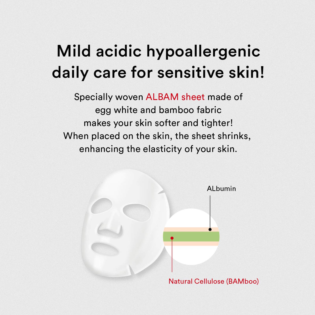 Abib Mild Acidic pH Facial Sheet Mask