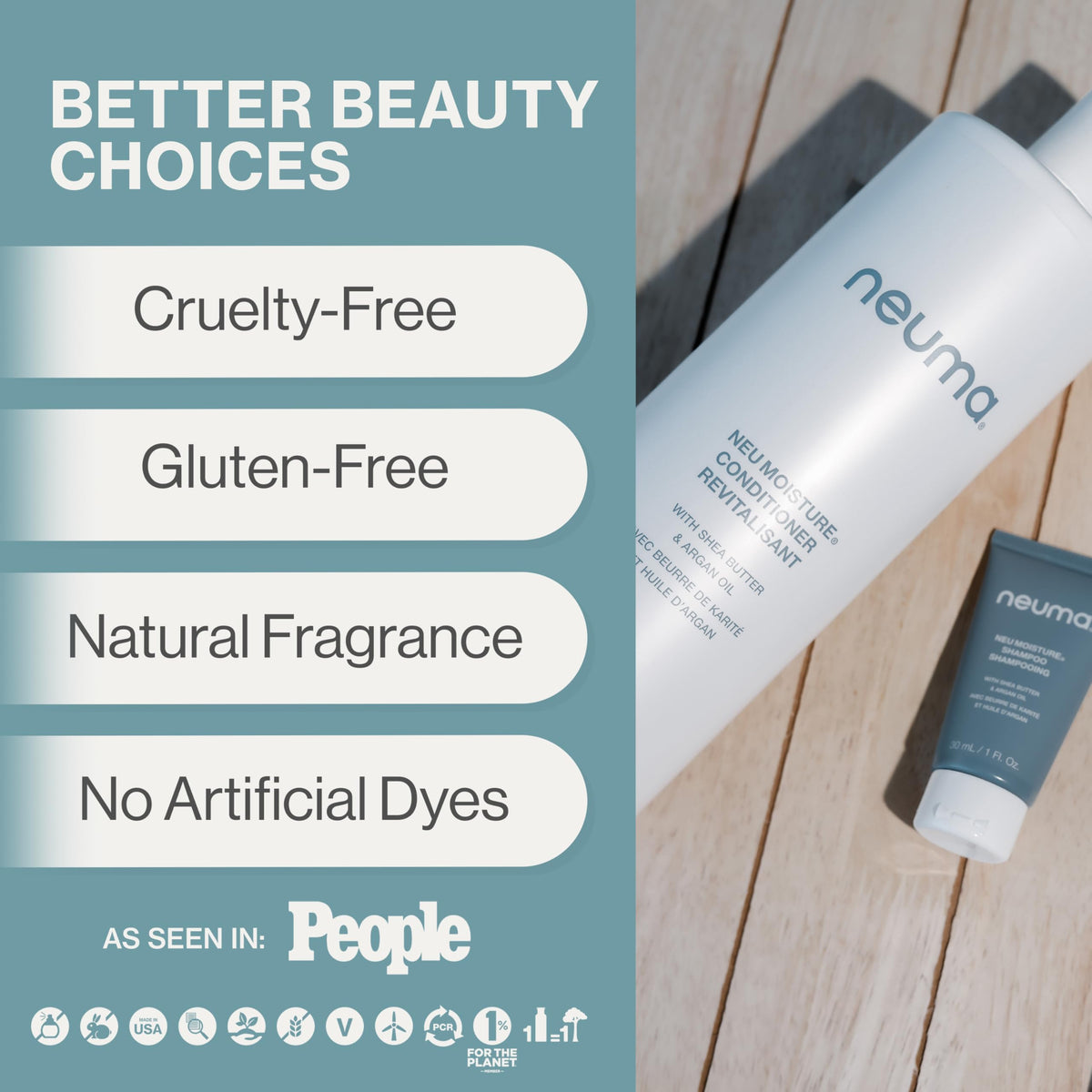 Neuma Neu Moisturizing Conditioner with Shea Butter & Argan Oil