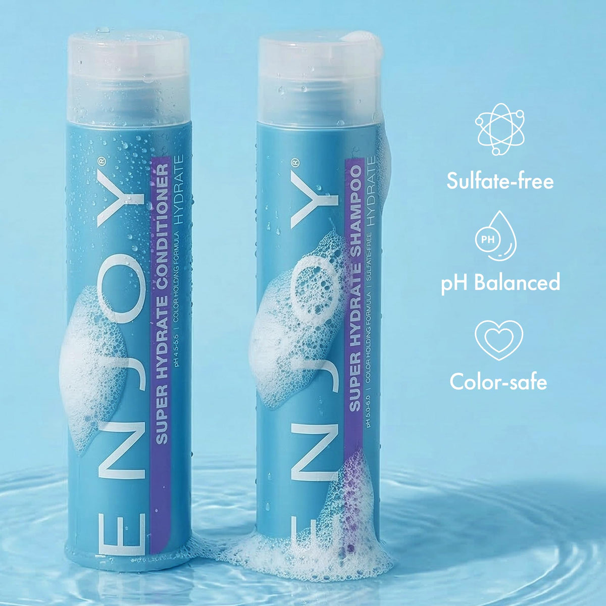 Enjoy Super Hydrate Moisturizing Shampoo, Sulfate-Free