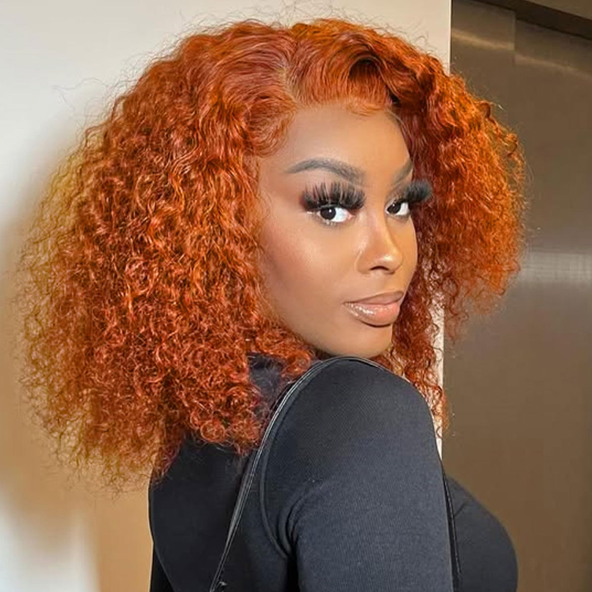 Deep Wave Human Hair Lace Front Wig