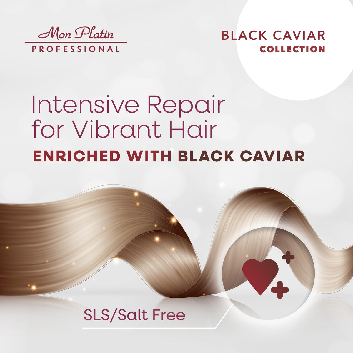 Mon Platin Black Caviar Total Repair Hair Conditioning Mask 500ml