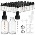 Bumobum 99 Pack 1 oz Glass Dropper Bottles with Accessories