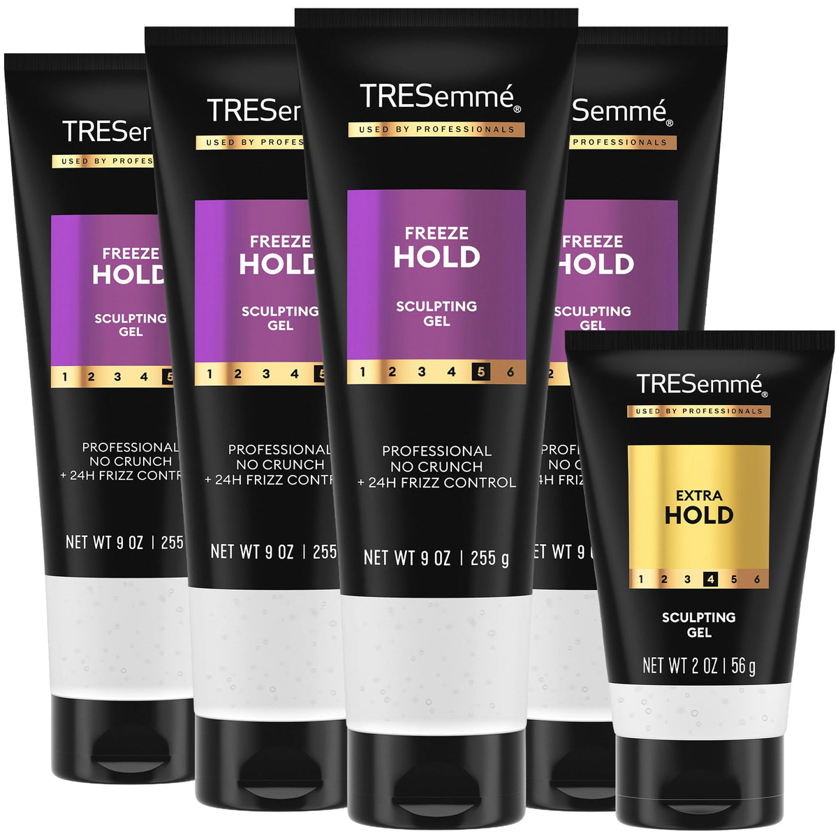 TRESemmé Mega Control Hair Gel 4-Pack with Keratin Repair Mask