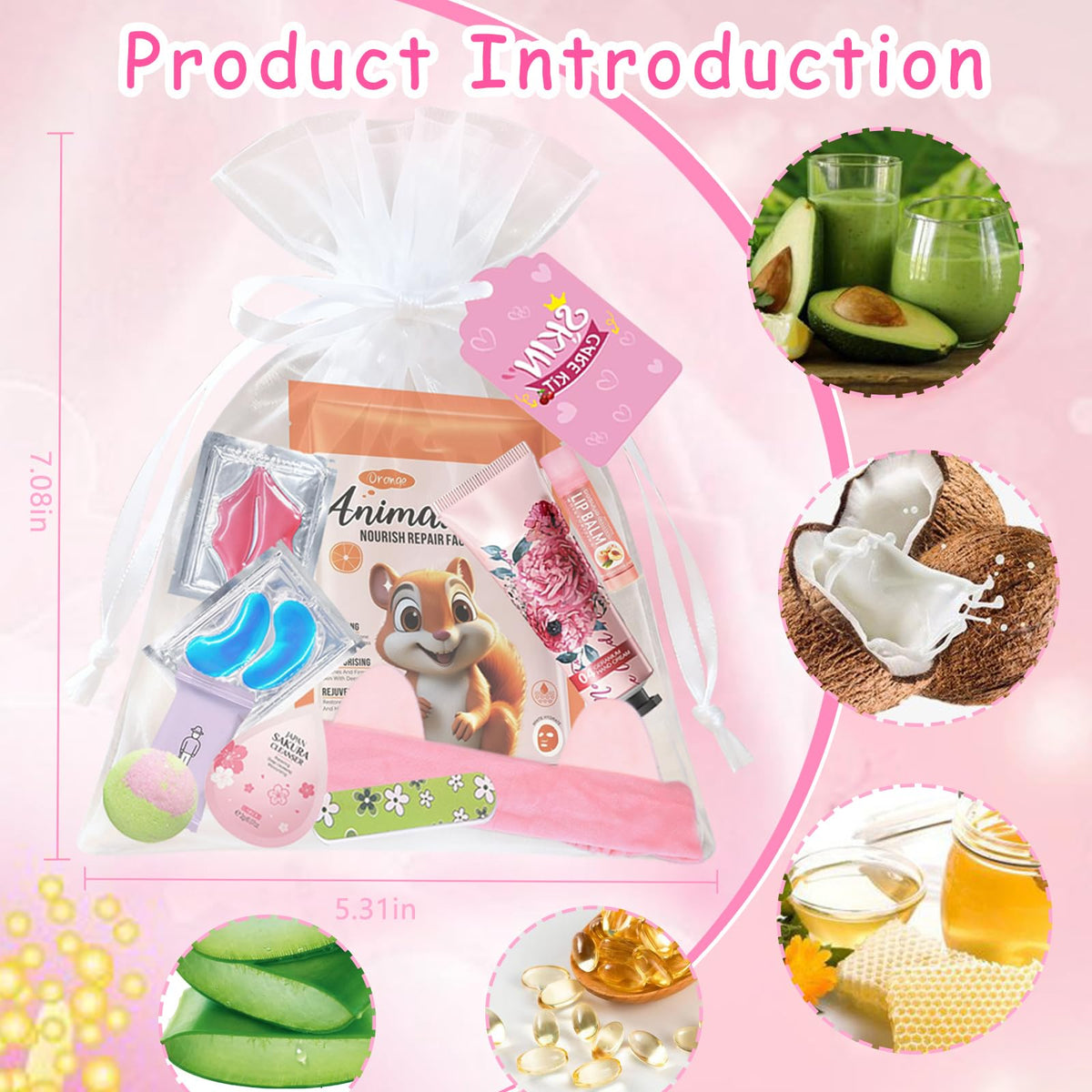 144-Piece Spa Party Supplies Kit with Skincare Favors for Women