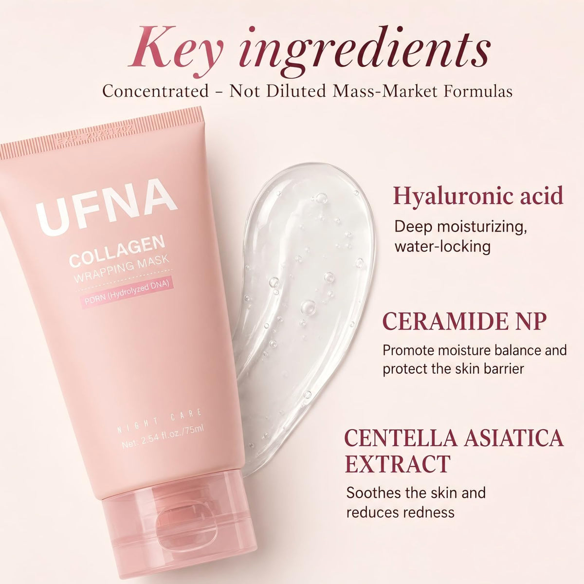 Collagen Face Mask Overnight Wrapping Mask 75ml