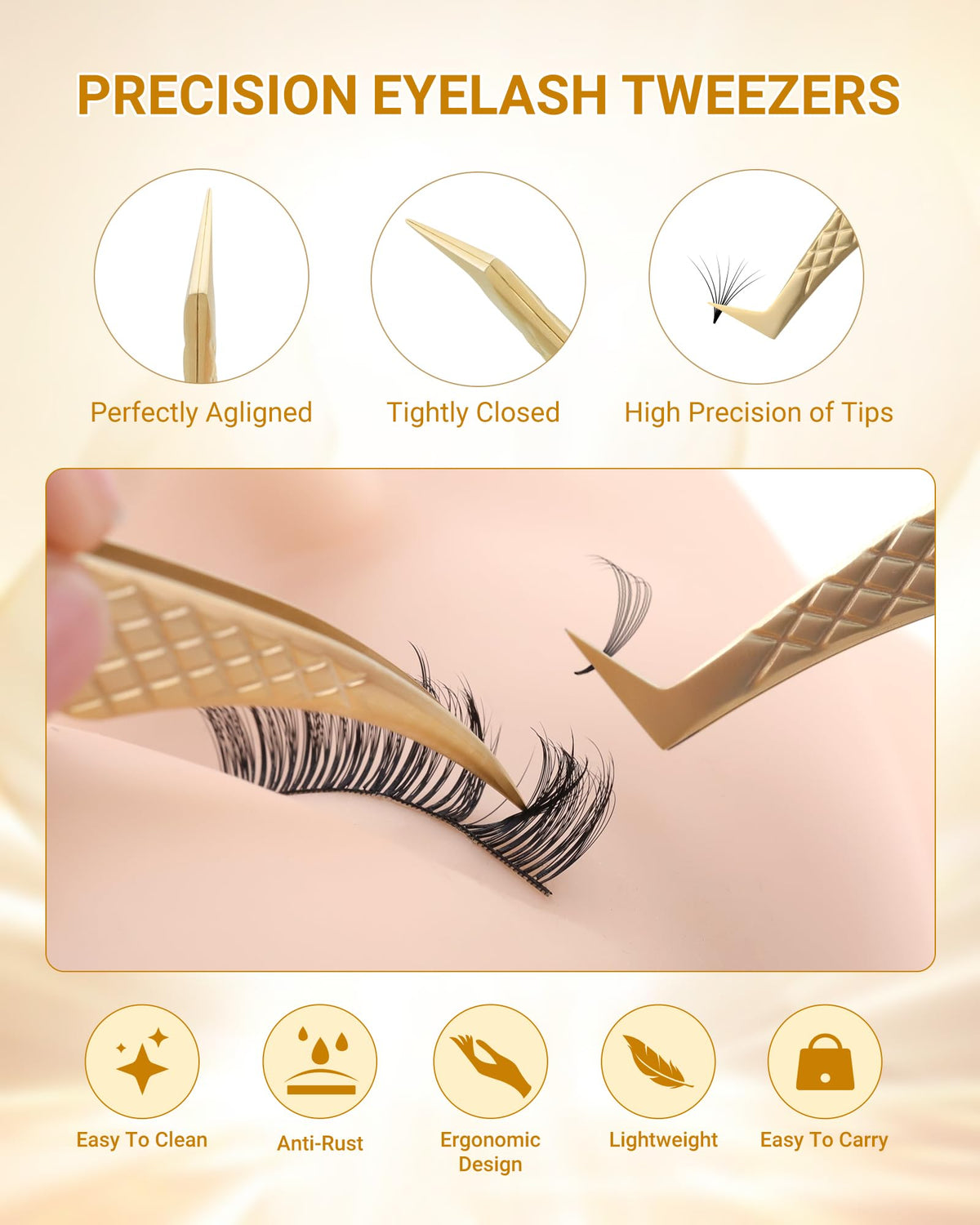 NAGARAKU Precision Tweezers