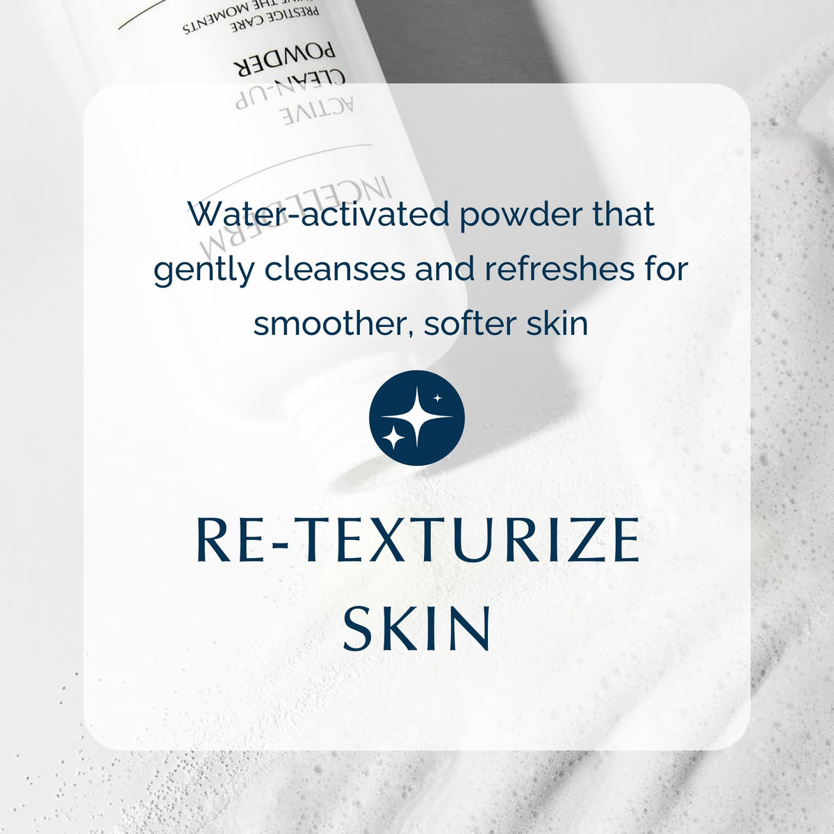 INCELLDERM Active Clean-Up Powder 90g | Papain Enzyme Cleanser