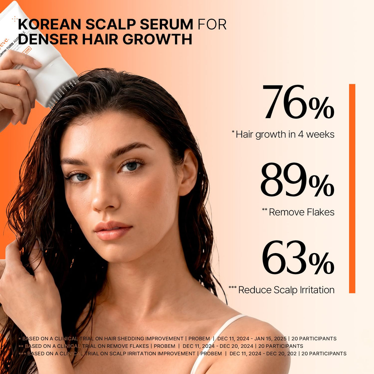 lilyeve GROWTURN Exosome Serum for Thinning Hair with Applicator Brush