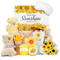 Sunflower Spa Gift Basket for Women with Self-Care Gifts