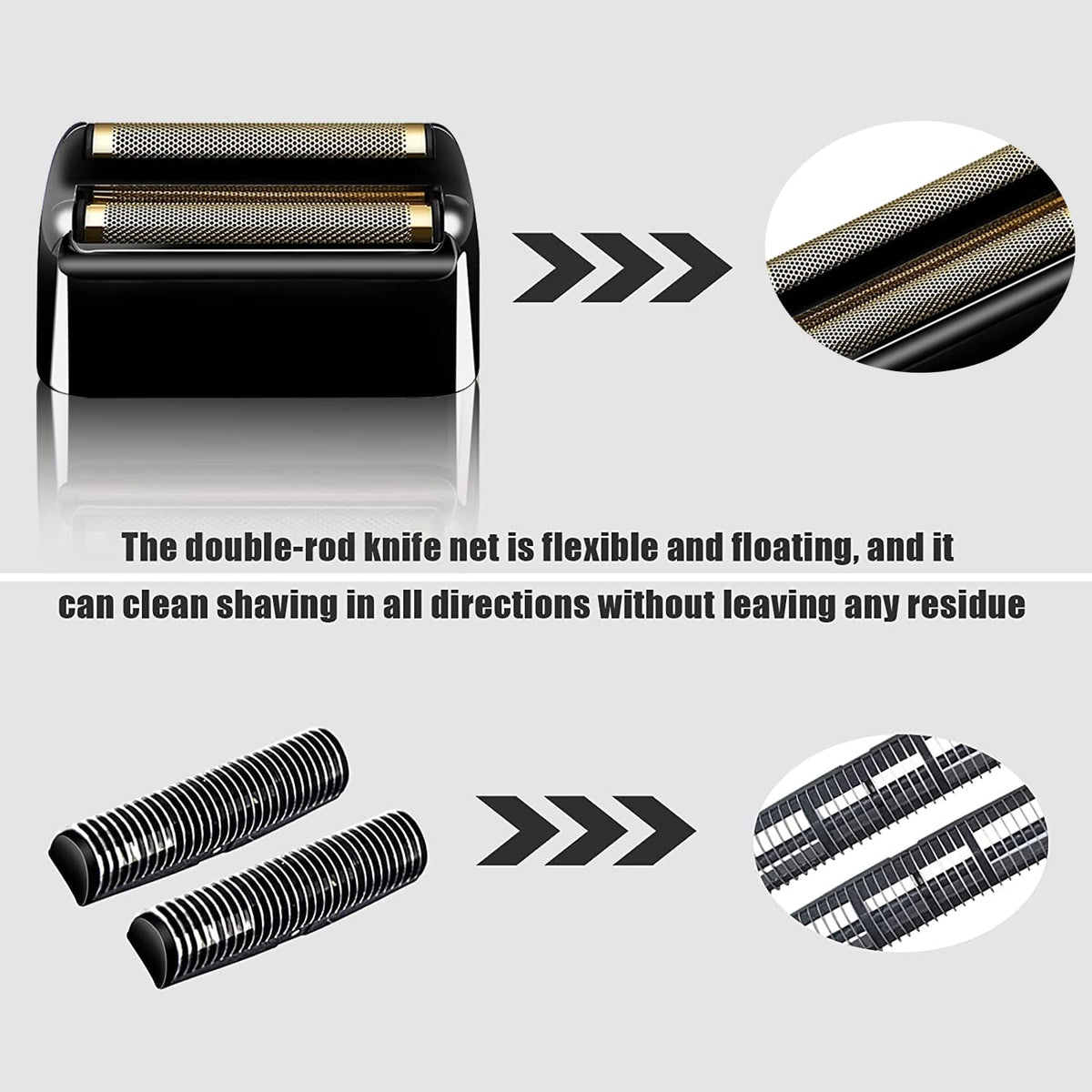 Shaver Replacement Foil & Cutter for BaBylissPRO FXFS1/FXFS2