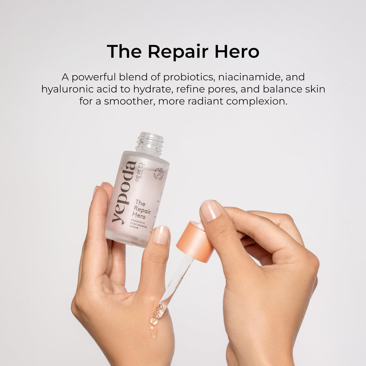 Yepoda Repair Hero Probiotic Niacinamide Facial Serum